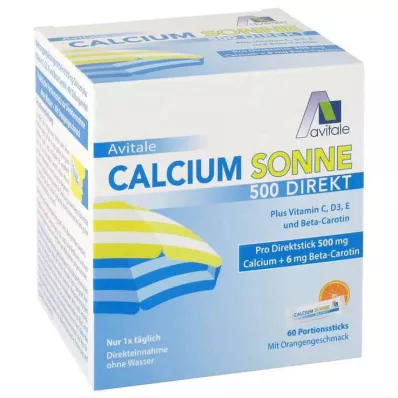 CALCIUM SONNE 500 suoraa annostikkua, 60 kpl