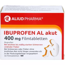 IBUPROFEN AL akuutti 400 mg kalvopäällysteiset tabletit, 50 kpl