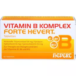 VITAMIN B KOMPLEX forte Hevert -tabletit, 60 kpl