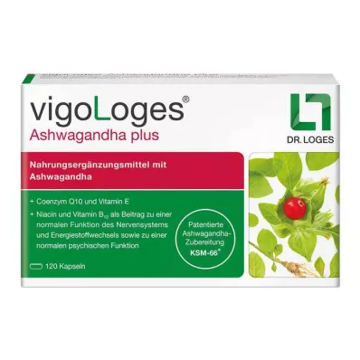 VIGOLOGES Ashwagandha plus -kapselit, 60 kpl