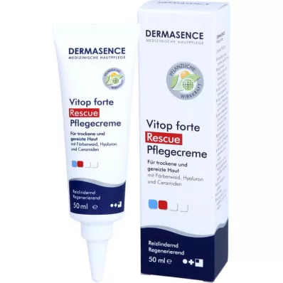 DERMASENCE Vitop forte Rescue -hoitovoide, 50 ml