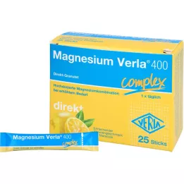 MAGNESIUM VERLA 400 Lemon Direct -rakeet, 25 kpl