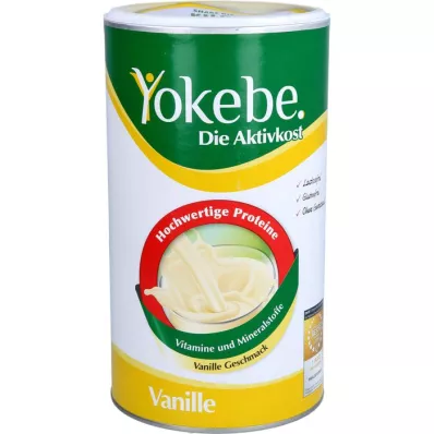 YOKEBE Vaniljainen laktoositon NF2-jauhe, 500 g