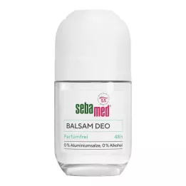 SEBAMED Balsam Deo hajusteeton roll-on, 50 ml