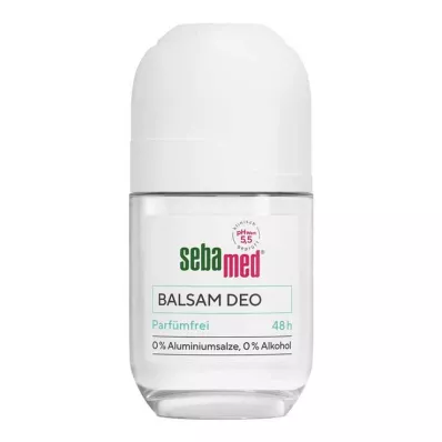 Sebamed Balm deodorantti hajusteeton roll-on, 50 ml