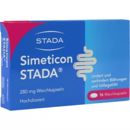 SIMETICON STADA 280 mg pehmeät kapselit, 16 kpl