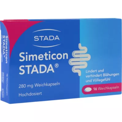 SIMETICON STADA 280 mg pehmeät kapselit, 16 kpl
