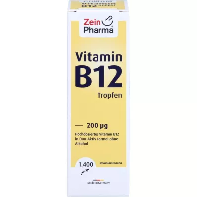 VITAMIN B12 200 μg suun kautta otettavat tipat, 50 ml