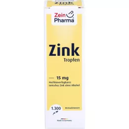 ZINK TROPFEN 15 mg ionisoitua, 50 ml