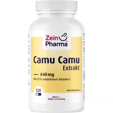 CAMU CAMU EXTRAKT Kapselit 640 mg, 120 kpl