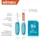 ELMEX Hammasväliharjat ISO koko 3 0,6 mm sininen, 8 kpl