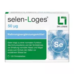 SELEN-LOGES 50 µg kalvopäällysteiset tabletit, 120 kpl