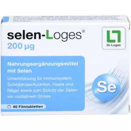 SELEN-LOGES 200 µg kalvopäällysteiset tabletit, 60 kpl