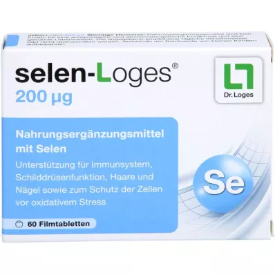 SELEN-LOGES 200 µg kalvopäällysteiset tabletit, 60 kpl