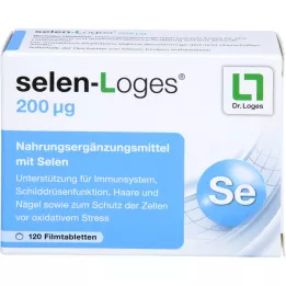 SELEN-LOGES 200 µg kalvopäällysteiset tabletit, 120 kpl