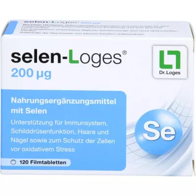 SELEN-LOGES 200 µg kalvopäällysteiset tabletit, 120 kpl