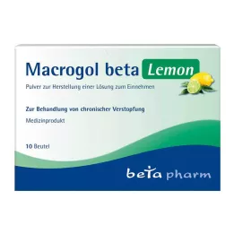 MACROGOL beta Lemon Plv.z.Her.e.e.Ls.zum Einnehmen, 10 kpl