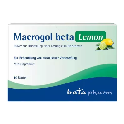 MACROGOL beta Lemon Plv.z.Her.e.e.Ls.zum Einnehmen, 10 kpl MACROGOL beta Lemon Plv.z.Her.e.e.Ls.zum Einnehmen, 10 kpl