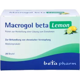 MACROGOL beta Lemon oraaliliuos, 20 kpl