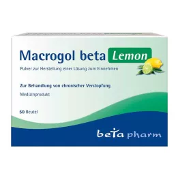 MACROGOL beta Lemon Suun kautta annosteltava valmiste, 50 kpl
