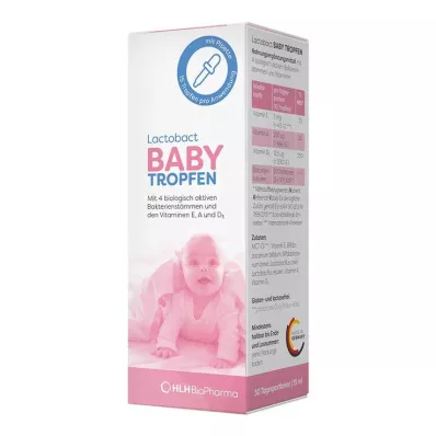 Lactobact Baby -tipat, 15 ml
