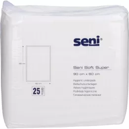 SENI Soft Super vuodesuojatyyny 60x90 cm, 2X25 kpl
