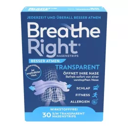 BESSER Breathe Breathe Right nenämahaletku normaali transp., 30 kpl