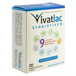 VIVATLAC SYNBIOTIKUM enteropäällysteiset kapselit, 30 kpl