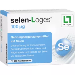 SELEN-LOGES 100 μg kalvopäällysteiset tabletit, 200 kpl