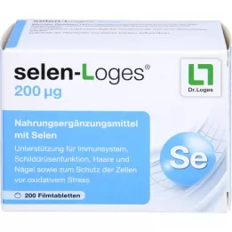 SELEN-LOGES 200 µg kalvopäällysteiset tabletit, 200 kpl