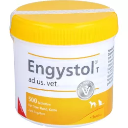 ENGYSTOL T ad us.vet.tabletit, 500 kpl