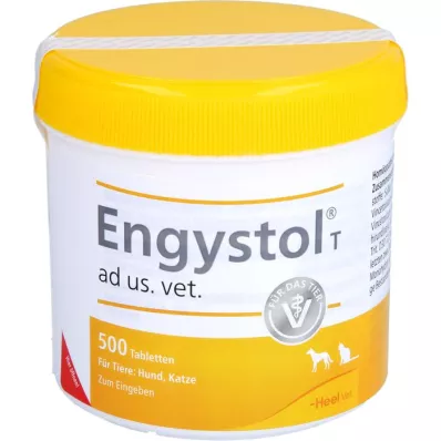 ENGYSTOL T ad us.vet.tabletit, 500 kpl