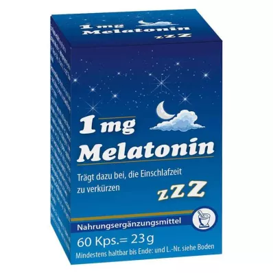 Melatoniini 1 mg kapselit, 60 kpl