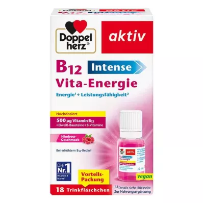 DOPPELHERZ B12 Intense Vita-Energie Trinkfl., 18 kpl