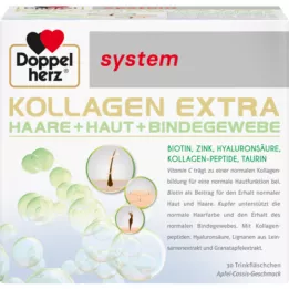 DOPPELHERZ Collagen Extra -järjestelmän juoma-ampullit, 30 kpl