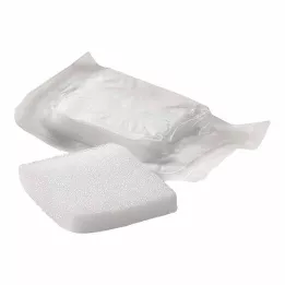 LIGASANO valkoinen sidos 1x5x5 cm steriili, 10 kpl