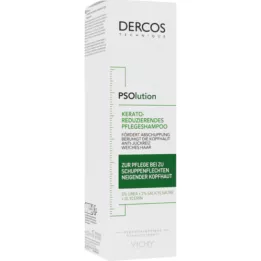 VICHY DERCOS Hilseilyä ja psoriaasia ehkäisevä shampoo, 200 ml