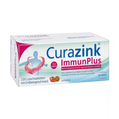 Curazink Immunplus pastillit, 100 kpl Curazink Immunplus pastillit, 100 kpl
