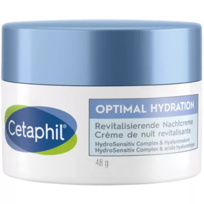 CETAPHIL Optimal Hydration elvyttävä yövoide, 48 g