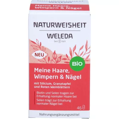 WELEDA Natural Wisdom My Hair Ripset&amp;Kynnet Kps, 46 kpl