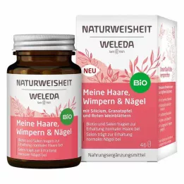 WELEDA Natural Wisdom My Hair Ripset&amp;Kynnet Kps, 46 kpl