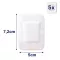 Hansaplast ULTRA SENSITIVE XL haavasidos 5x7,2 cm, 5 kpl