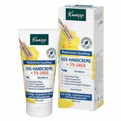 KNEIPP SOS-Käsivoide+5% Urea iltaprimrose, 50 ml KNEIPP SOS-Käsivoide+5% Urea iltaprimrose, 50 ml