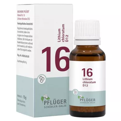 [ploughmans Remedy 16 Lithium chloratum D 12 glob., 15 g [ploughmans Remedy 16 Lithium chloratum D 12 glob., 15 g