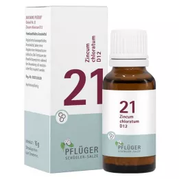 BIOCHEMIE Kyntölaastari 21 Zincum chloratum D 12 palloa, 15 g