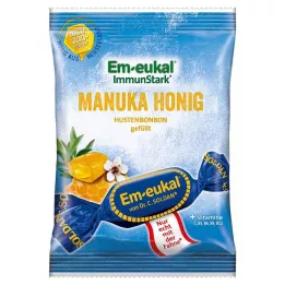 EM-EUKAL Karkit Manuka hunaja täytetty sokerinen, 75 g