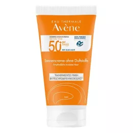 AVENE Aurinkovoide SPF 50+ ilman hajustetta, 50 ml