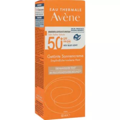 AVENE Aurinkovoide SPF 50+ sävytetty, 50 ml