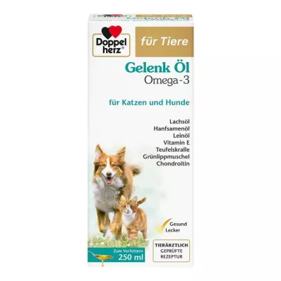 Doppelherz eläimille -nivelöljy koirille/kissoille, 250 ml Doppelherz eläimille -nivelöljy koirille/kissoille, 250 ml