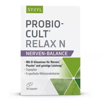 PROBIO-Cult Relax N Syxyl Kapselit, 30 kpl PROBIO-Cult Relax N Syxyl Kapselit, 30 kpl